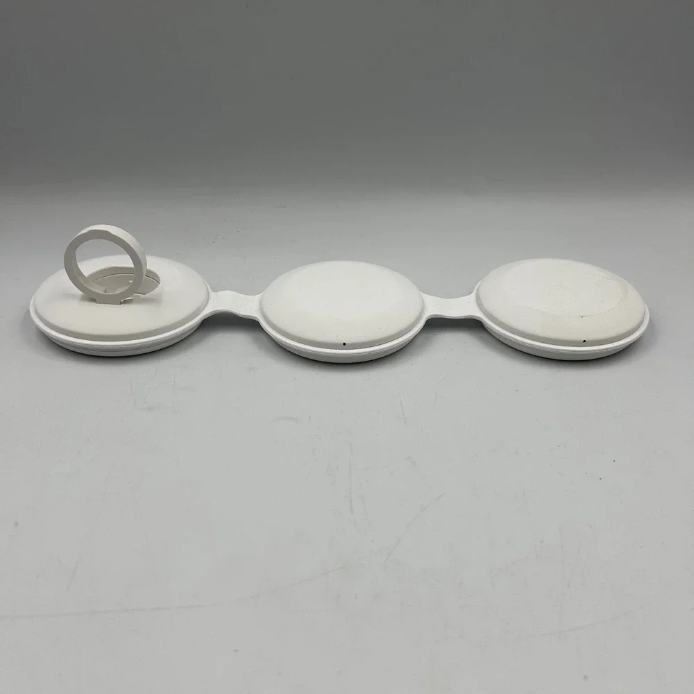 TYLT Folio Trio Wireless Charger White 3-in-1 MagSafe Travel